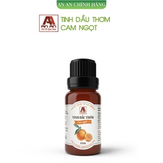 Tinh dầu Cam Ngọt nguyên chất nhập khẩu Ấn Độ/ Đạt GMP - USDA Tinh dầu thiên nhiên AN AN 10ml thơm phòng, khử mùi
