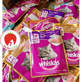 [ Bán sỉ ] THỨC ĂN CHO MÈO COMBO 24 GÓI PATE WHISKAS NHIỀU VỊ
