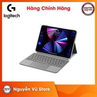 Bàn Phím Logitech Combo Touch iPad Pro 12.9 inch 5TH GEN - Hàng Chính Hãng