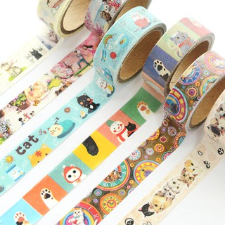 Set 3 cuộn băng dính nhiều họa tiết