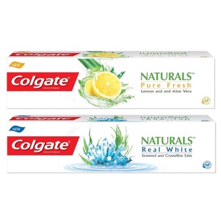 KEM ĐÁNH RĂNG COLGATE THIÊN NHIÊN 180G CHANH &amp; NHA ĐAM/ TẢO BIỂN &amp; MUỐI TINH KHIẾT