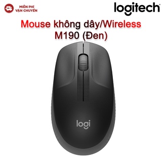 Chuột máy tính không dây/Wireless LOGITECH M190 (Đen)