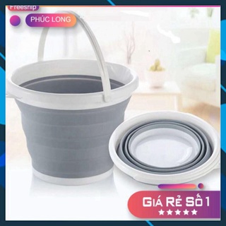 Hàng Loại 1 - Xô Gấp Gọn Đa Năng Tiện Ích | (TT65)