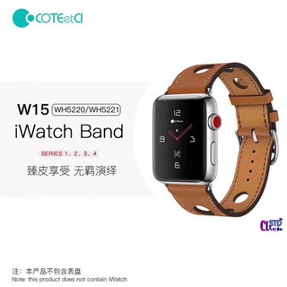 DÂY ĐEO APPLE WATCH COTECTTCI BẢN DA CHÍNH HÃNG HÀNG CHUẨN