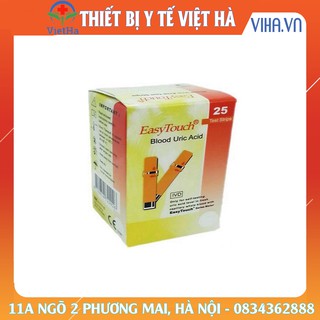 Que Thử GOUT  Acid Uric [Gout] Cho Máy Đo Rossmax Easy Touch GCU ET322 [25 que]