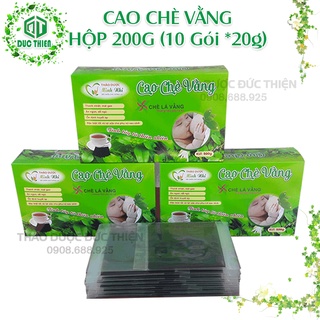 Cao Chè Vằng - Hộp 200g (10 Gói * 20g) - Hỗ Trợ Giảm Cân, Giảm Mỡ Bụng, Lợi Sữa Cho Mẹ Bầu