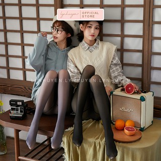 Quần Tất Nữ 3D Lót Nỉ Siêu Dai Lynhuyen - 3 Màu - Q003