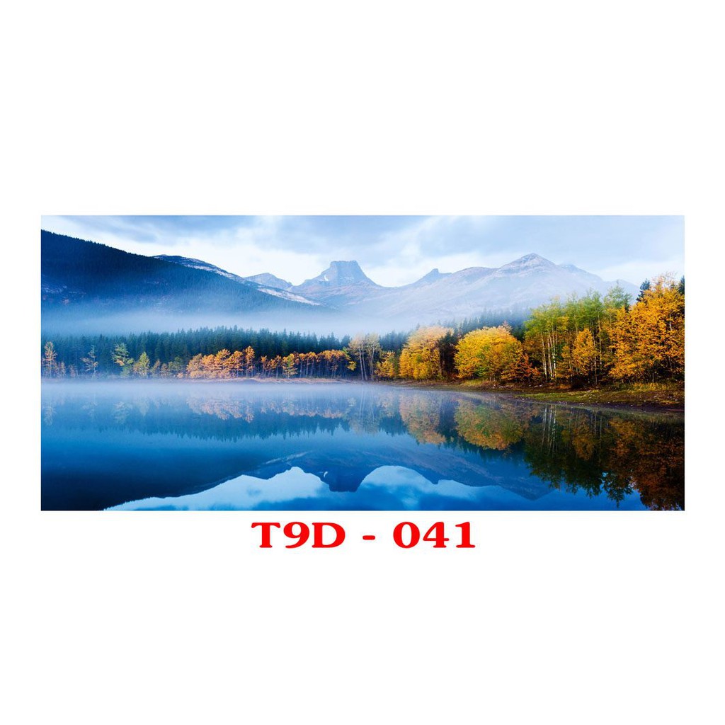 Tranh 3D Bể Cá cảnh Mẫu Hồ Thủy Sinh - Tranh Bể Cá Sẵn Keo Dán- Tặng Kèm Bộ Dụng Cụ Dán