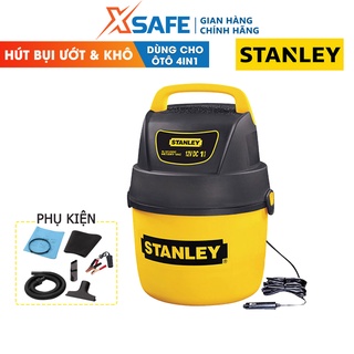 Máy hút bụi ô tô 12V DC Stanley SL18125DC công suất lớn 1.5HP, dung tích 5L, kèm theo nhiều phụ kiện - chính hãng -xsafe