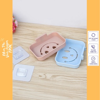 Khay để xà bông dán tường hình mặt cười 2454