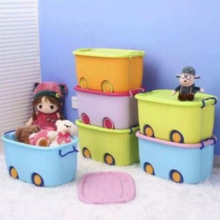 [XẢ KHO+FREE SHIP] Thùng nhựa có nắp, bánh xe đụng đồ dùng, đồ choi cho bé cho mẹ