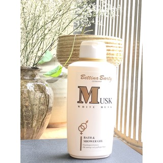 Sữa Tắm (Nam Nữ) Nước Hoa Bettina Barty White Musk Perfumed Bath &amp; Shower Gel, 500ml