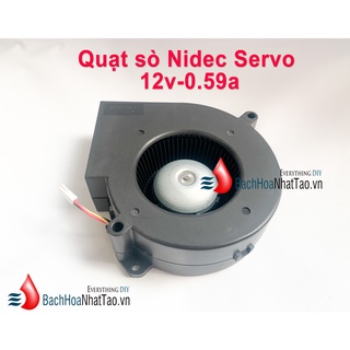 Quạt Sò Nidec Servo 12v 0.59A