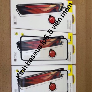 Kính cường lực baseus iPhone XS / XS max /6.1/6.5 inch viền mềm
