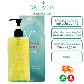 Sữa Tắm Sáng Da V7 Pefrume Shower Dr Lacir 350ml DR31
