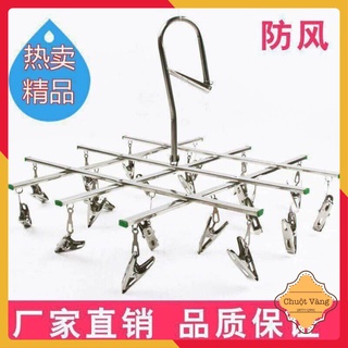 Móc chùm inox gấp gọn