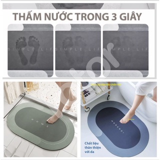 [FREESHIP] THẢM LÓT SIÊU THẤM HÌNH OVAL