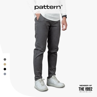 Quần kaki THE 1992 Ống suông Công sở cạp khóa 4 màu trơn