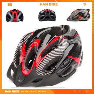 Mũ Bảo Hiểm HAN BIKE - Nón Bảo Hiểm Xe Đạp Thể Thao Nửa Đầu Siêu Nhẹ Siêu Cứng Chính Hãng