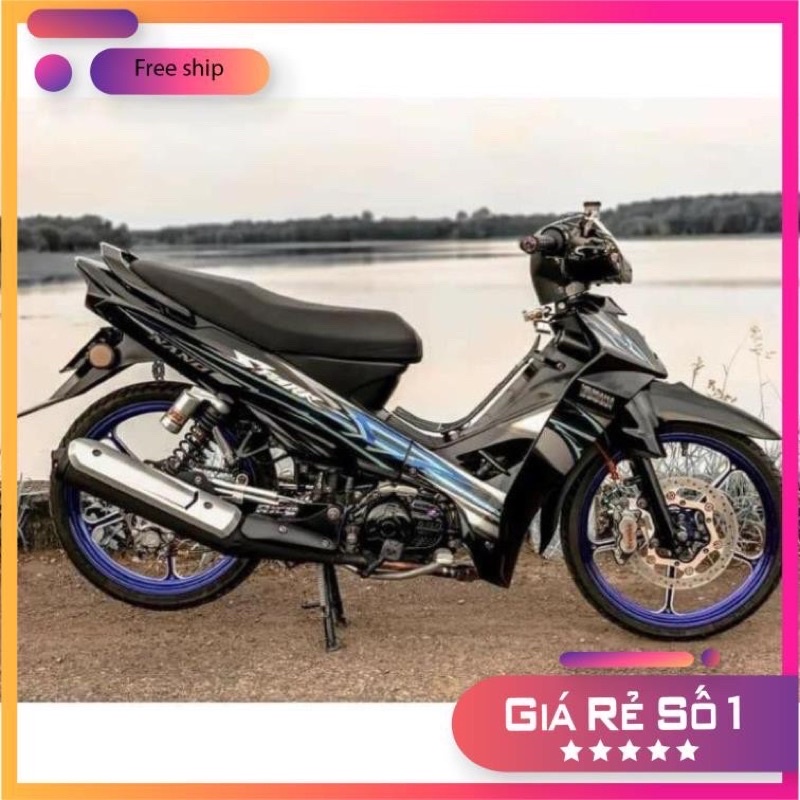 Ten rời xe sirius đen