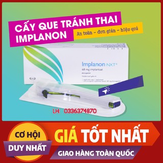 [ CHÍNH HÃNG] Que cấy tránh thai implanon NXT