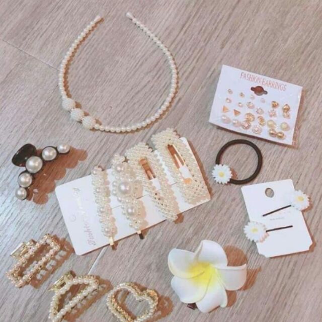 Combo Sét kẹp tóc
