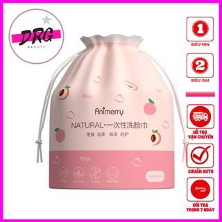 Khăn Mặt Khô, khăn tẩy Trang ANIMERRY COTTON Cao Cấp 120 Miếng