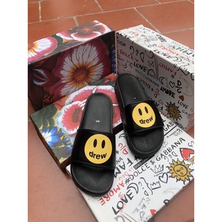 Dép Da Nam D.R.E.W  in mặt cười full size 48-43