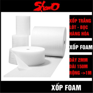 Xốp trắng 2mm lót bọc hàng hóa các kích cỡ – Màng xốp Foam dùng lót nền trong thi công sàn gỗ - Gói bọc bảo quản đồ