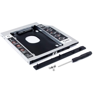 Caddy Bay SSD HDD SATA 3 9.5mm 12.7mm  Khay ổ cứng thay thế ổ DVD NEW 100%