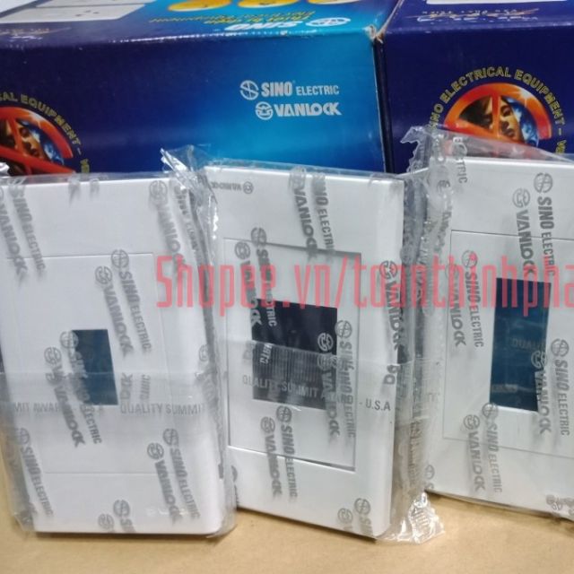 Mặt CB cóc +CB tép +Mặt bít(Mặt che trơn) Sino-vanlock
