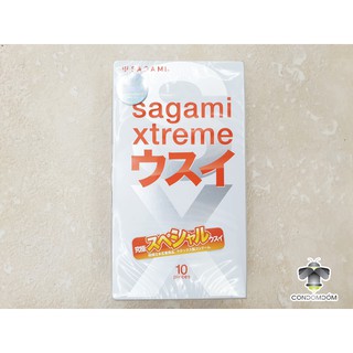 Hộp 10 Bao cao su Sagami Xtreme Superthin siêu mỏng