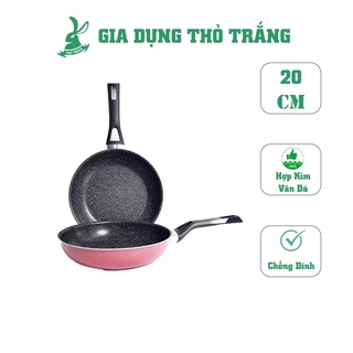 Chảo Chống Dính Easy Cook hợp kim nhôm vân đá Kims Cook 20cm Nhiều Màu