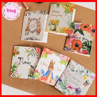 [Thiệp đẹp] Thiệp chúc mừng, thiệp cảm ơn, tình yêu in hình dễ thương – Thiep07