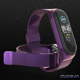 Dây đeo nam châm CS Mi band 5, miband 6 chính hãng Mijobs - dây đeo thay thế mi band 6, miband 5 milanese loop CS