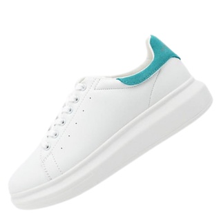 Giày thời trang sneaker Domba gót nhung xanh lam nam nữ H-9020