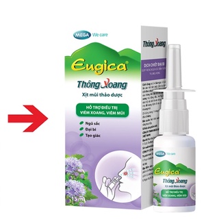 THÔNG XOANG EUGICA hoa ngũ sắc chai 15ml