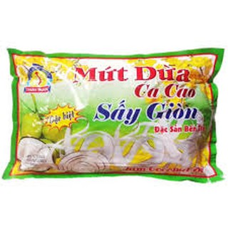 Mứt dừa cacao sấy giòn gói 500g