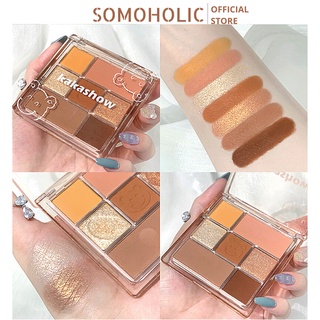 Phấn Mắt Nội Địa Trung Kakashow Nhũ Lấp Lánh Tự Nhiên Lâu Trôi Somoholic BM10