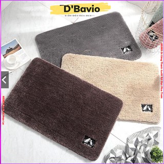 Thảm lau chân len mịn thấm hút tốt KHỔ 40*60cm thảm lau bàn chân để phòng khách sang trọng Shop DBAVIO - TLC01
