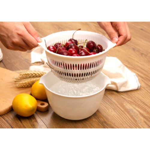 Set rổ/chậu mini (CHỈ CÓ MÀU TRẮNG)