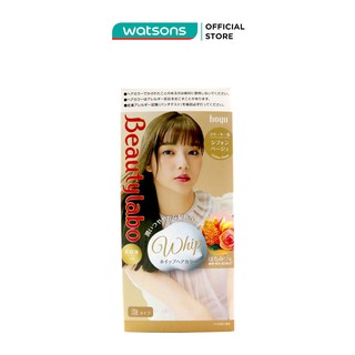 Kem Nhuộm Tóc Tạo Bọt Beautylabo Whip Hair Color 80ml+40ml+5ml