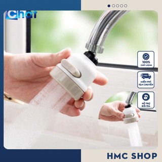 [Mã LIFEHLSALE2 giảm 10% đơn 0Đ] Vòi rửa chén tăng áp 3 chế độ - Đầu vòi tăng áp xoay 360 sử dụng 3 chế độ nước