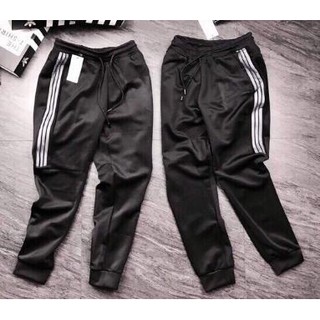 Quần Nỉ Jogger Sọc Trắng Thể Thao Nam, Vải Co Giãn Mặc Rất Thoải Mái ( QD7 )
