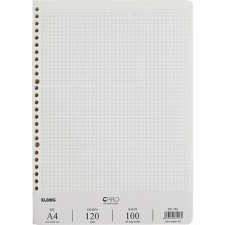 RUỘT SỔ CÒNG KLONG CARO / DOT GRID A4 - 100 TỜ
