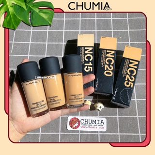 Kem nền che khuyết điểm kem nền MAC Studio Fix Fluid Broad Spectrum SPF 15 - chumia