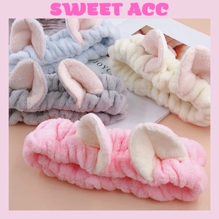 Băng đô rửa mặt tai mèo cute dễ thương ngọt ngào