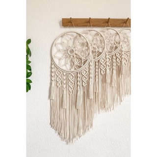 Dreamcatcher macrame treo tường trang trí homestay mã DC02