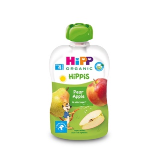 [GIFT] Dinh dưỡng 100% Trái cây nghiền Organic HiPPiS Burine 100g bổ sung Vitamin - Vị ngẫu nhiên