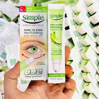 BÚT LĂN DƯỠNG ẨM SIMPLE REVITALISING EYE ROLL-ON 15ML
